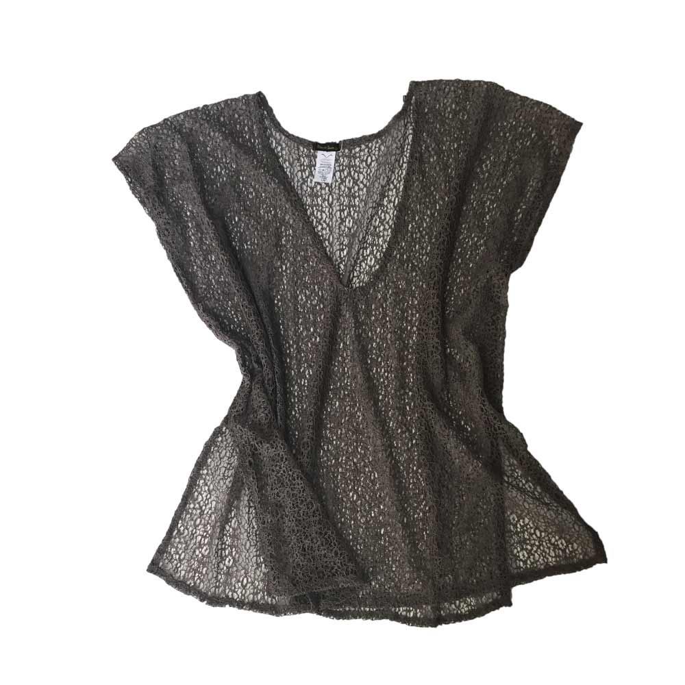 Crochet tunic top